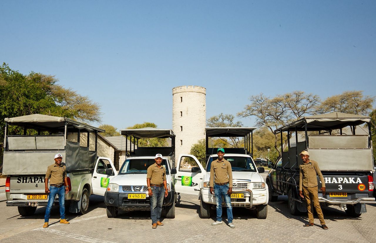 Etosha Salt Pan Game Viewers